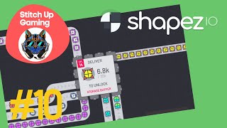 Celebrity #10 Lets Play Shapez IO | Tinkering & Expanding Wealth