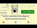 Schneider VFD altivar 61 control connection wiring diagram