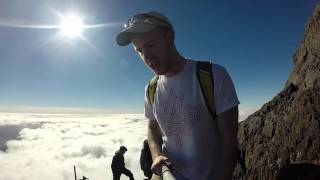 Climbing Mt. Taranaki
