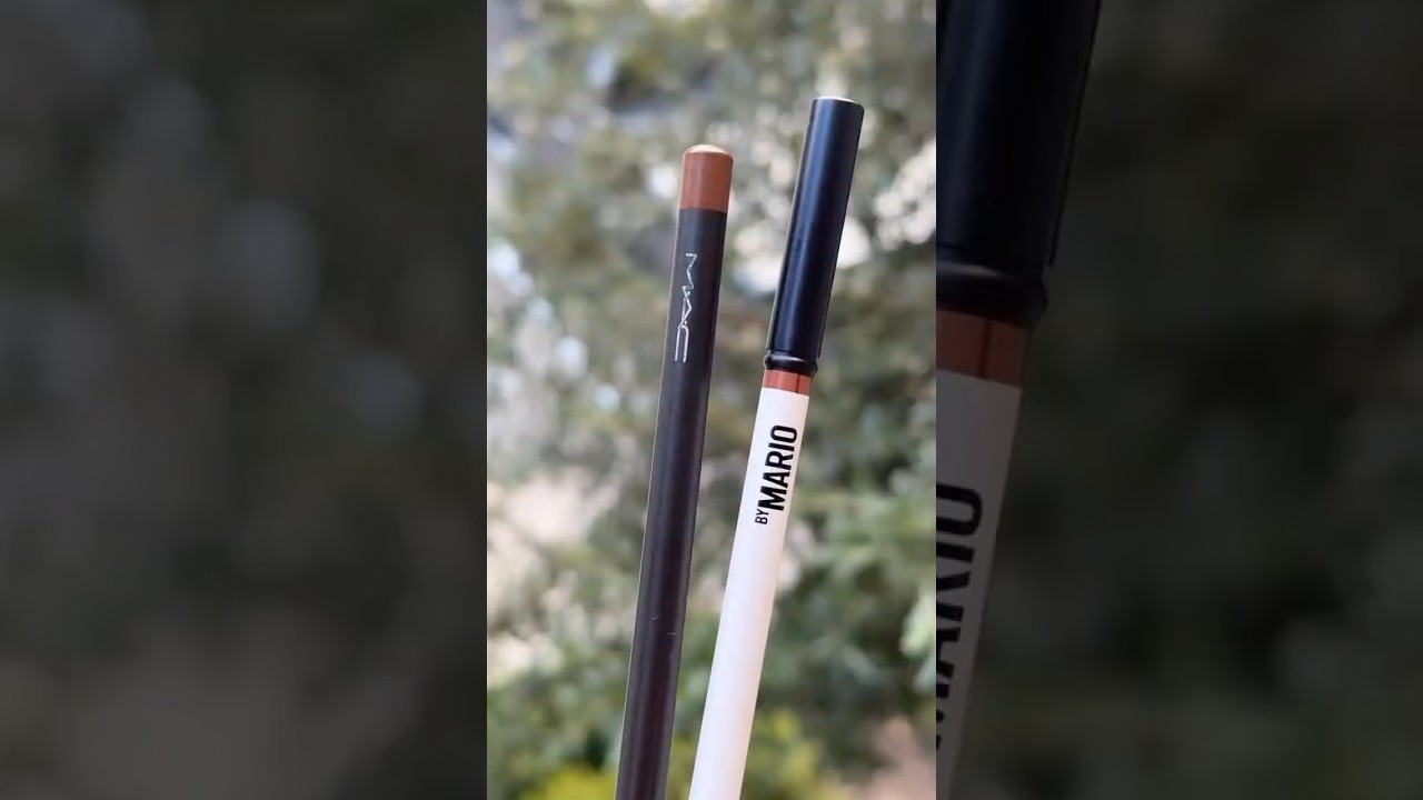 Two Great Lip Liners For Medium-Dark skin tones. Makeup By Mario Spiced Chai, Mac Cosmetics Cork!