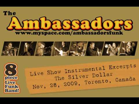 The Ambassadors "Tighten Up Tighter" Live @ Silver Dollar Toronto