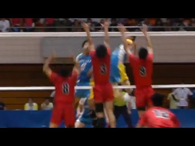 Volleyball 愛知県(星城) vs 大阪府(大塚 清風) 3S 少年男子決勝 東京