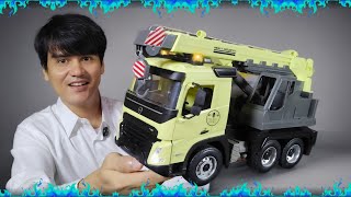 Unboxing RC Truk Crane Volvo E506-003 1:20 FMX Construction Crane 2.4Ghz