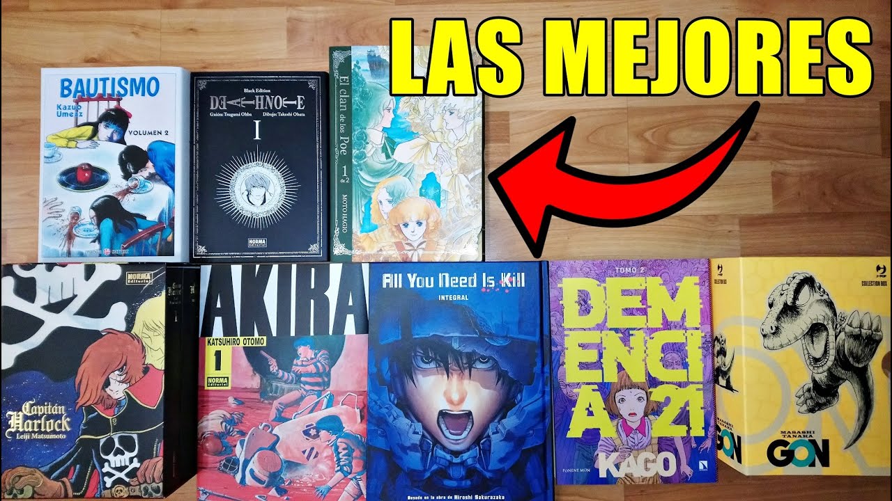 MEJORES EDICIONES DE MANGA #4 📚 Ediciones únicas y originales ★ Mustangcillo