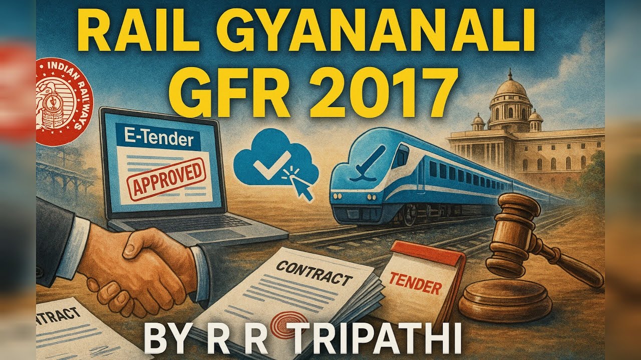 General Financial Rules (GFR) 2017 Explained | Rail Gyananjali by R R Tripathi