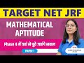 Mathematical Aptitude II phase-4 All important PYQ || TARGET NET JRF 2023 II PAPER 1 || BY LAXMI MAM