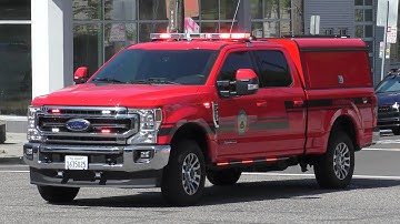 Berkeley Fire Dept. Battalion 2 Responding