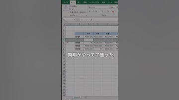 【30秒でわかるExcel時短術】行・列挿入ショートカット #エクセル #エクセル初心者 #仕事術 #excel #仕事効率化