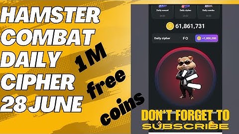 28 June Hamster combat daily cipher code, cipher code, Hamster daily cipher, combat cipher, today