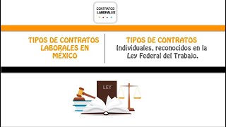 Los 7 Tipos de Contratos laborales en México