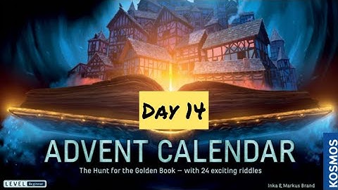 Exit Advent Calendar 2022 - Day 14