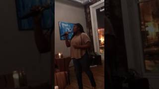 Jha Jha Singing For Your Glory By Tasha Cobbs At The Terra Cafe