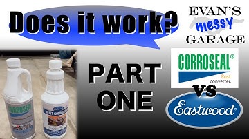 Corroseal vs. Eastwood Rust Converter Part 1: Application