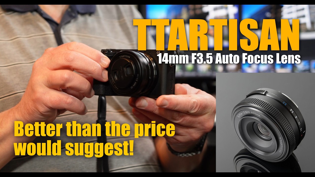 TTARTISAN 14mm F3.5 Camera Lens for Sony E Mount - Better than the