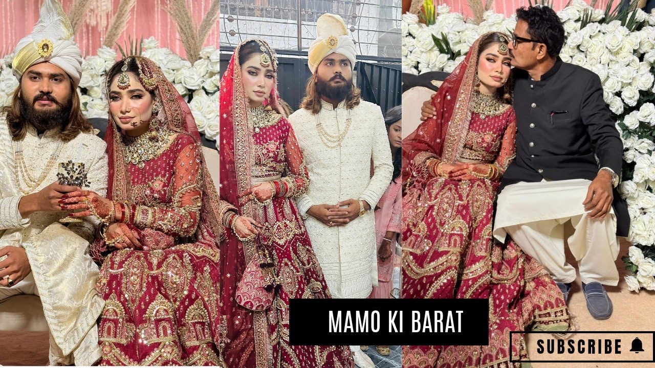 🤩🎉💃🥰😍🎊Mamo Ki Barat vlog🎉💃🥰😍🎊😘❤️🎉🤩