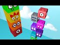 Numberblocks Standing Tall 1 ~ 100 Numberblocks Learn to Count Number Patterns