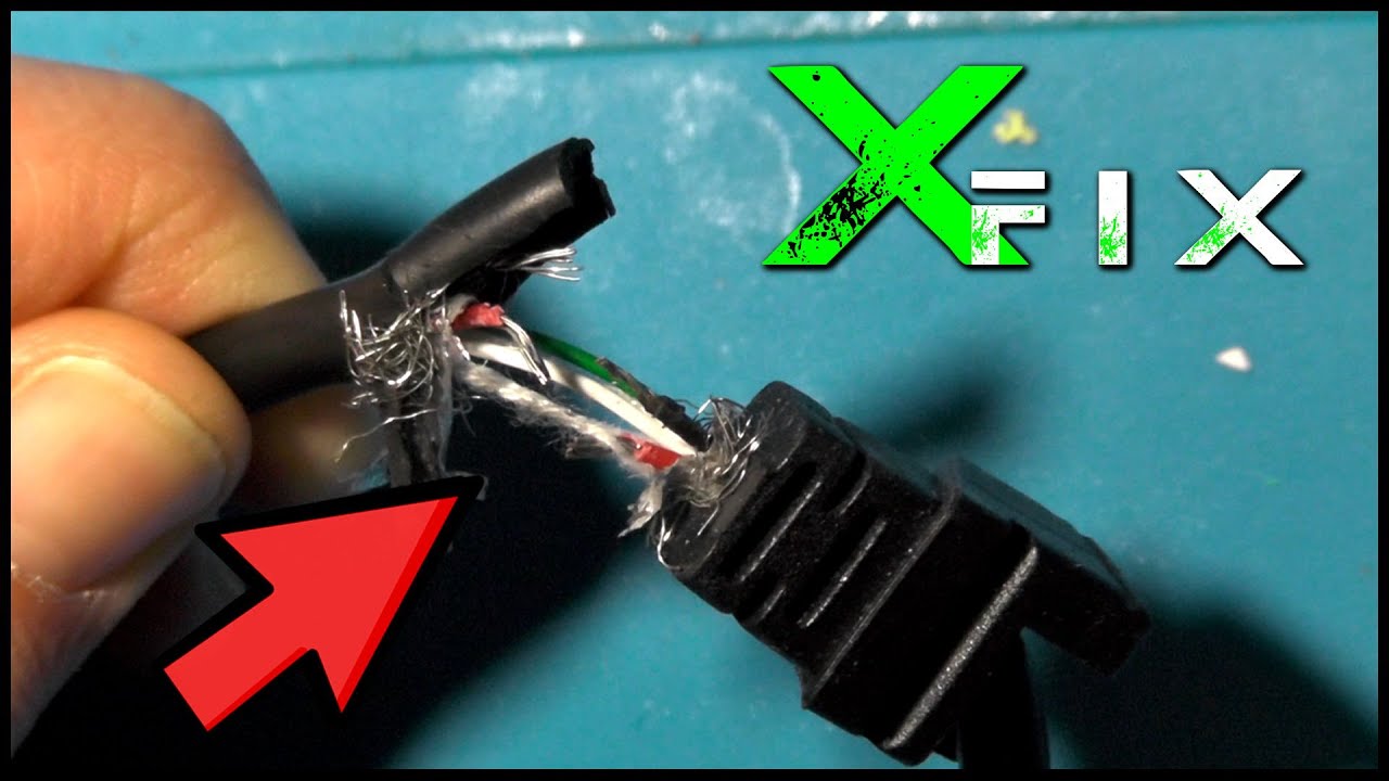 Keyboard USB Cable Wire broken ripped off Fix Repair 📩 2 YouTube