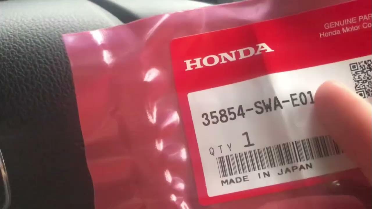 How to fix your Honda Accord parking sensors problem - YouTube