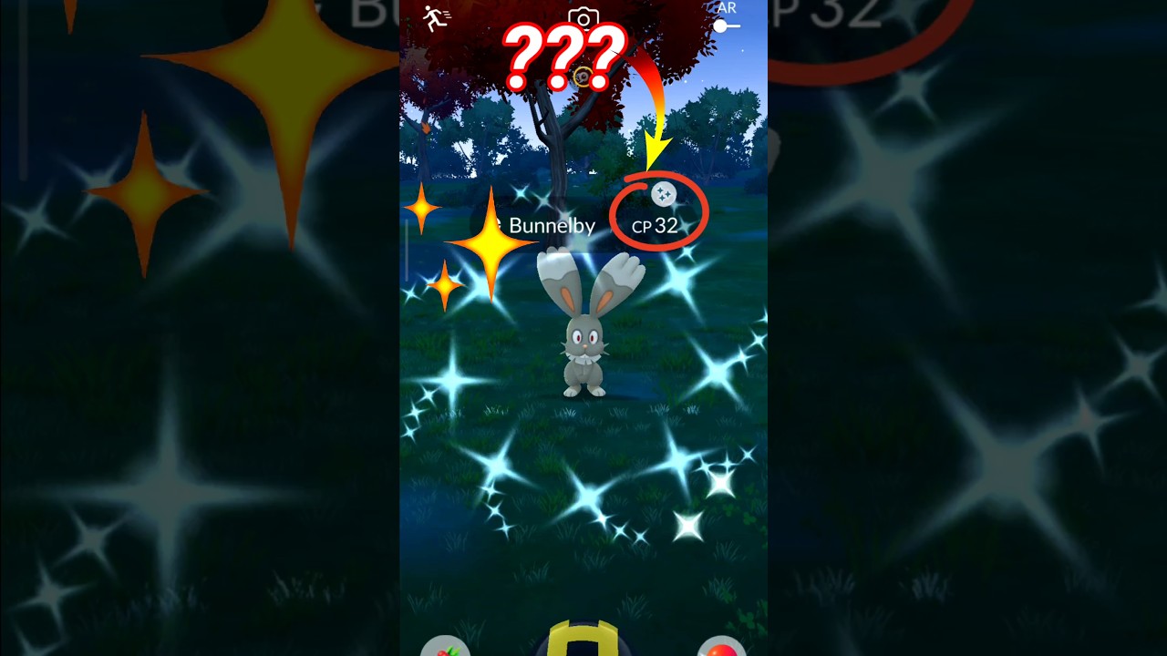Got ✨ 32Cp Shiny Bunnelby in Pokemon Go. 