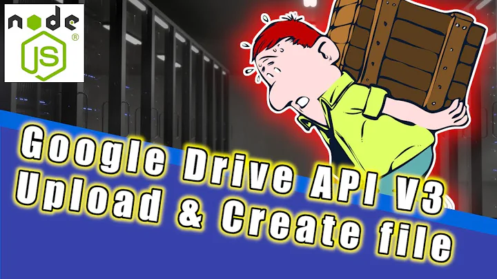 Google drive API upload file with Nodejs + service account