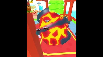 Huge memecat hatched in push simulator full video on my channel #shorts