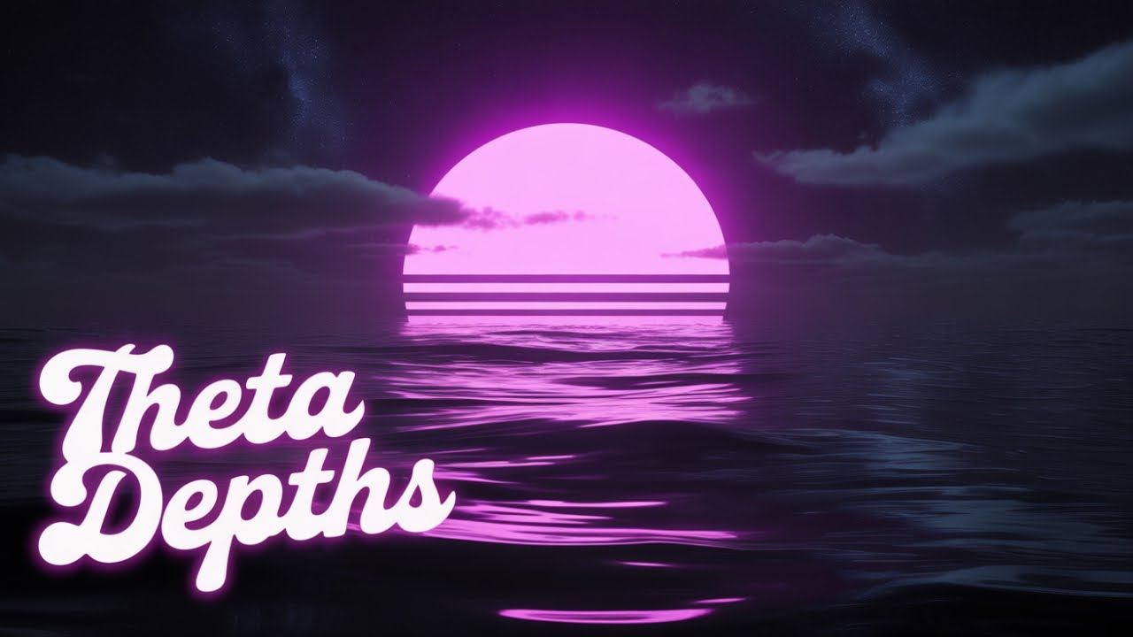 Theta Depths - Tranquil Atmosphere – Synthwave Sleep Soundscape with Sub Bass