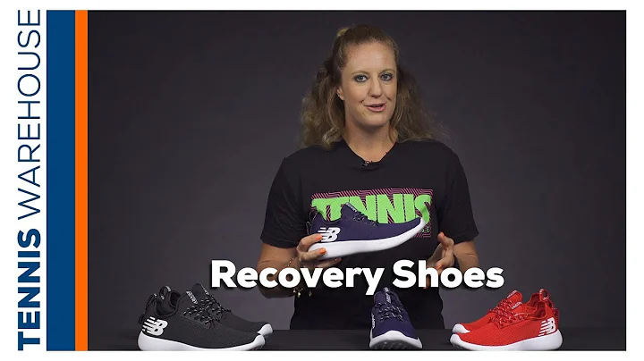 Recover off the tennis court in New Balance RCVRY Shoes