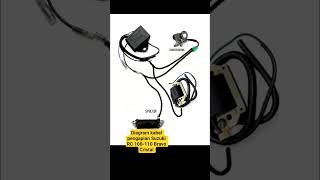 diagram kabel pengapian Suzuki RC 100-110-125 tornado crystal