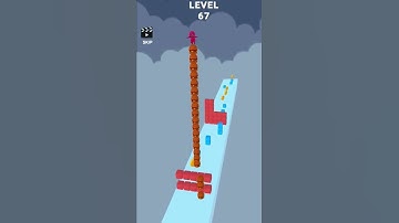 cube stacker surfer level 67 #shorts