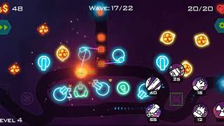 Tower Defense: Geometry War game Mobile Video Game | Gameplay Android screenshot 4