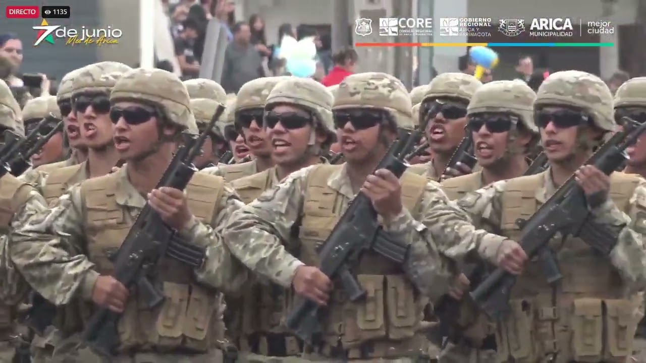 Desfile 7 junio  Arica 2025