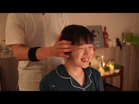 NOT ASMR | 気持ちよさそなマッサージ反応にあなたもリラックス
