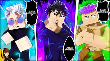 JUJUTSU KAISEN PVP gets INTENSE with 1v1v1 BATTLES in MINECRAFT!