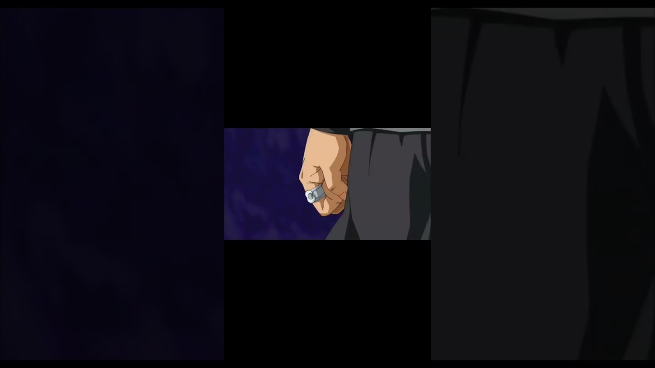 black Goku get confused 😅☠️☠️