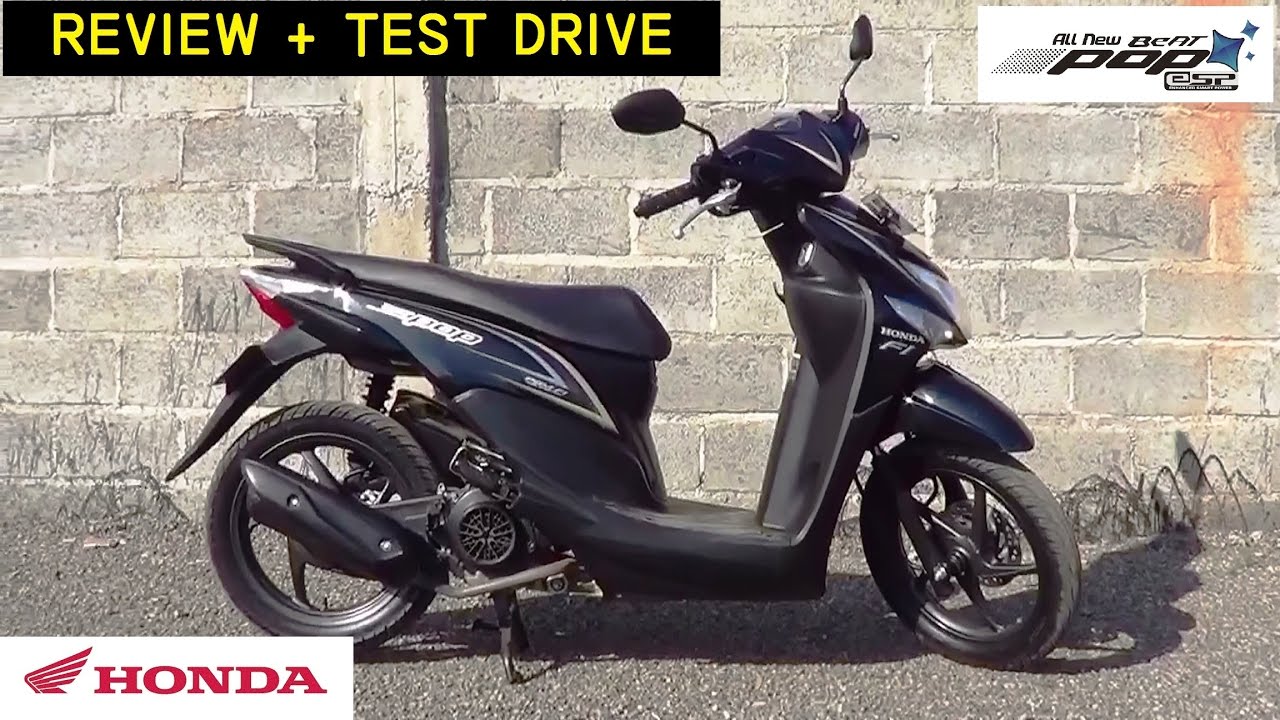 All New Honda Beat Pop ESP Review Test Drive YouTube