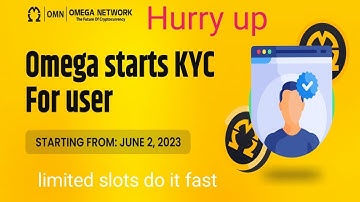 Omega kyc || how to apply Omega kyc || omege listing