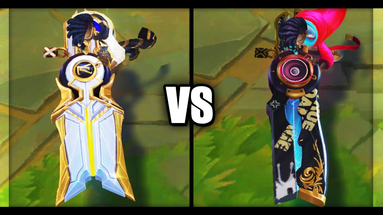 Louis Vuitton Prestige True Damage Senna vs True Damage Senna Skins  Comparison (League of Legends) 