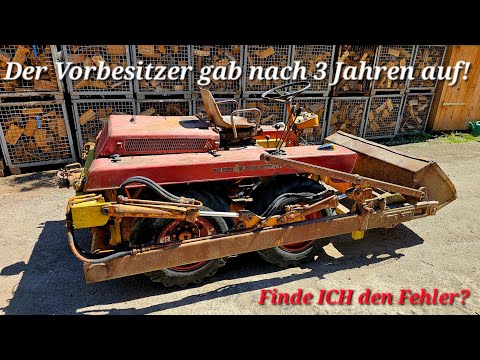 The engine has to come out! / Troubleshooting and repair of a Hela Varimot Ni skid steer loader