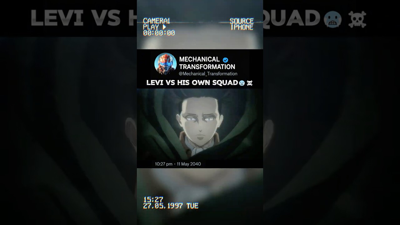 Levi’s Worst Nightmare… 😨 Fighting His Own Soldiers!