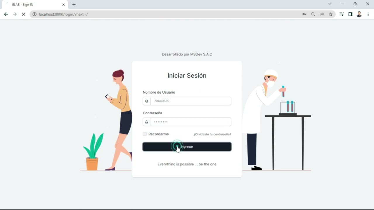 Presentacion δLAB® LIMS Software