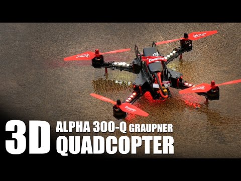 3D Quadcopter - Graupner Alpha 300Q w/ Steel Davis + Chad Nowak | Flite Test