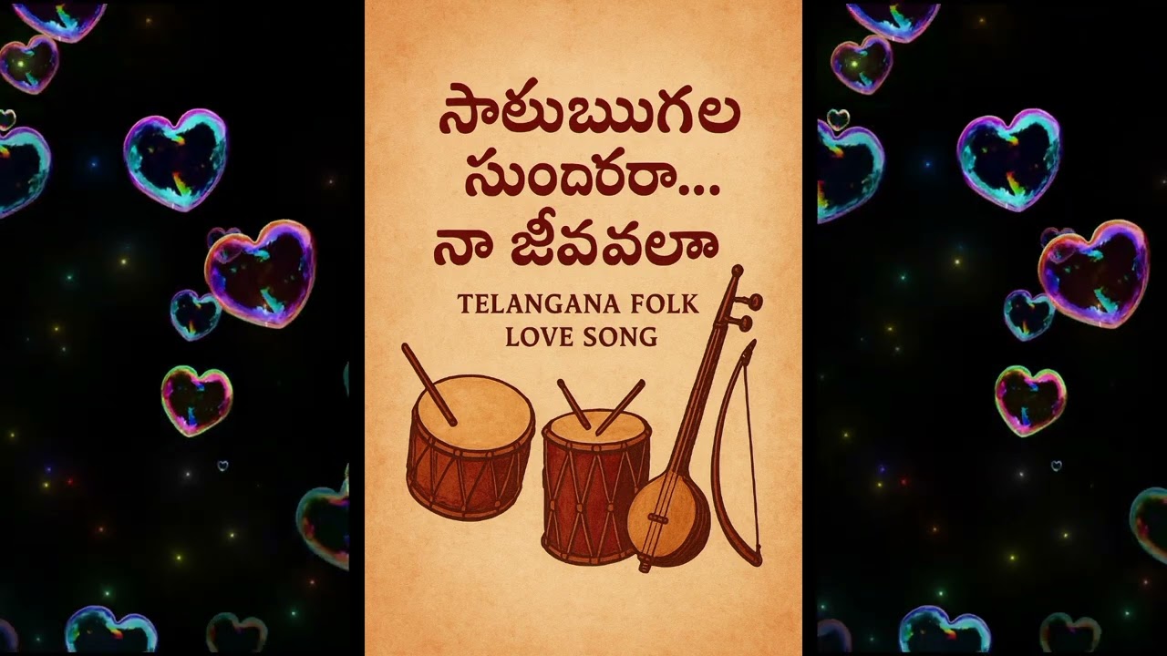Love song and telangana folk love song and support subscribe to my channel @Chinna folk music 