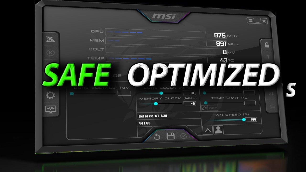 Rtx 2080 Ti Overclock Msi Afterburner Core Clock And Boost Clock