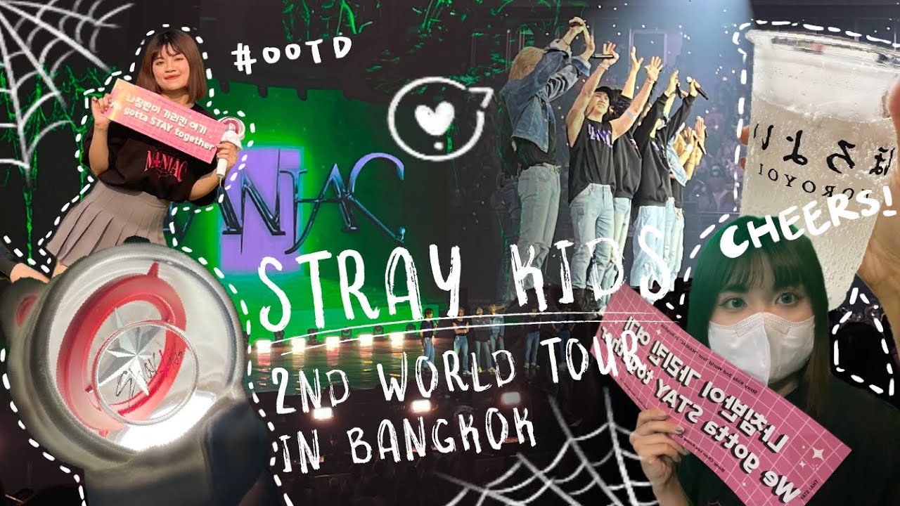 【STAY VLOG】STRAY KIDS CONCERT IN BKK｜初見面！！｜疫情後第一場演唱會
