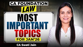 CA Foundation Jan 26 I Paper Prediction | 100% Exam Oriented | Must Watch Before Exams