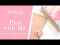 SETUP + PLAN WITH ME | Go Getter Girl Planner for Homeschool | Notiq Ella Rose Notebook Cover