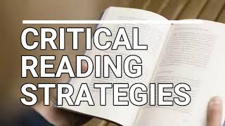 Celebrity CRITICAL READING STRATEGIES IN LITERATURE/ 21ST CENTURY/ TEACHER EVETH Wealth