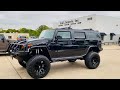 2008 Hummer H2 SUV Luxury Black-Ops Custom for sale with 25k original miles.