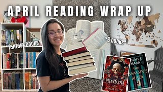 5+ BOOKS I READ IN APRIL 🍃 Sarah J. Maas, Brandon Sanderson + more fantasy reads!