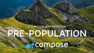 Pre-population with APIs – Compose